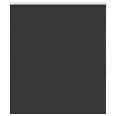 vidaXL Roleta Blackout Black 130x130 cm Širina tkanine 126,6 cm