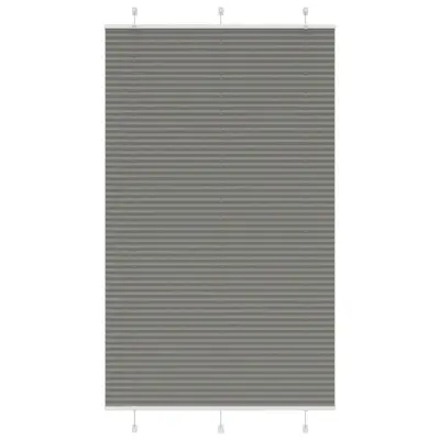 vidaXL Plisirana žaluzija Antracit 120x200 cm Širina tkanine 119,4 cm