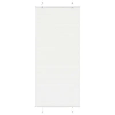 vidaXL Plisirana žaluzija Bela 95x200 cm Širina tkanine 94,4 cm