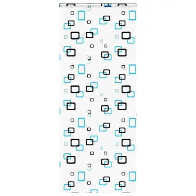 vidaXL Rolo zavesa za prho s kaseto 100x240 cm širina tkanine 96 cm