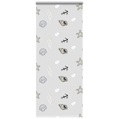vidaXL Rolo zavesa za prho s kaseto 100x240 cm širina tkanine 96 cm