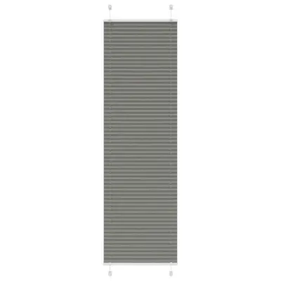 vidaXL Plisirana žaluzija Antracit 65x200 cm Širina tkanine 64,4 cm