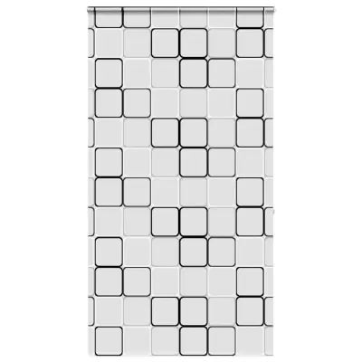 vidaXL Rolo zavesa za prho s kaseto 140x240 cm širina tkanine 136 cm