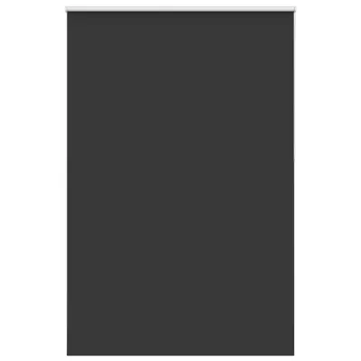 vidaXL Roleta Blackout Black 150x230 cm Širina tkanine 146,6 cm