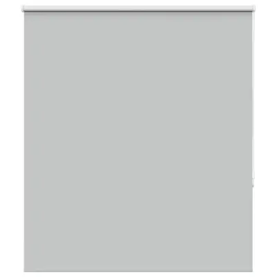 vidaXL Roleta Blackout svetlo siva 140x150 cm Širina tkanine 136,6 cm