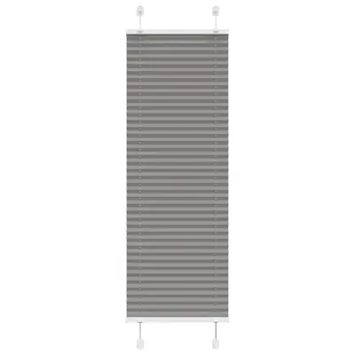 vidaXL Plisirana žaluzija Antracit 50x150 cm Širina tkanine 49,4 cm