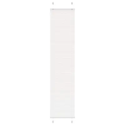 vidaXL Plisirana žaluzija Bela 50x200 cm Širina tkanine 49,4 cm