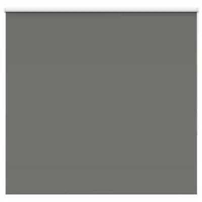 vidaXL Roleta Blackout siv 145x130 cm Širina tkanine 141,6 cm