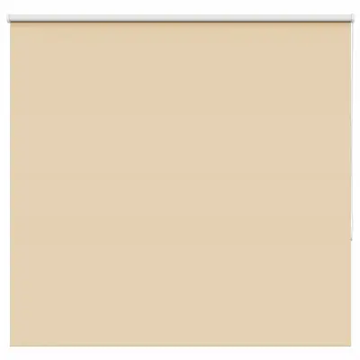 vidaXL Roleta Blackout bež 150x150 cm Širina tkanine 146,6 cm