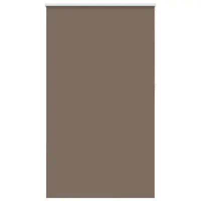 vidaXL Roleta zatemnjena kava 140x230 cm Širina tkanine 136,6 cm