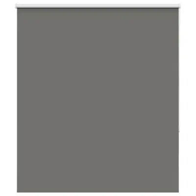 vidaXL Roleta Blackout siv 130x130 cm Širina tkanine 126,6 cm