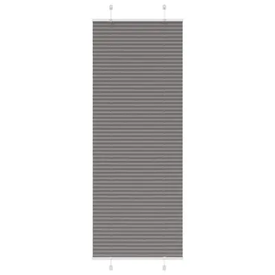 vidaXL Plisirana žaluzija Antracit 75x200 cm Širina tkanine 74,4 cm