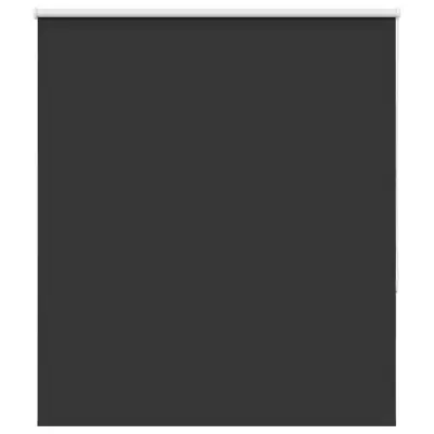 vidaXL Roleta Blackout Black 130x175 cm Širina tkanine 126,6 cm