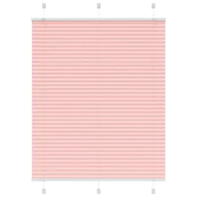 vidaXL Plisirana žaluzija Roza 105x150 cm Širina tkanine 104,4 cm
