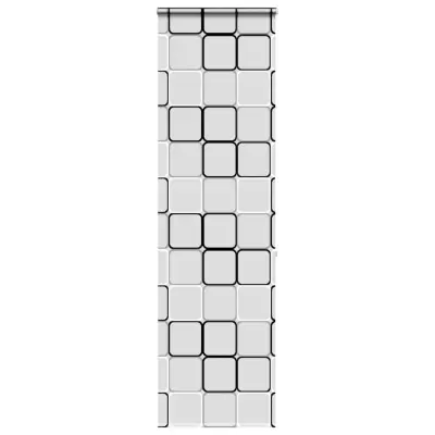 vidaXL Rolo zavesa za prho s kaseto 60x240 cm širina tkanine 56 cm