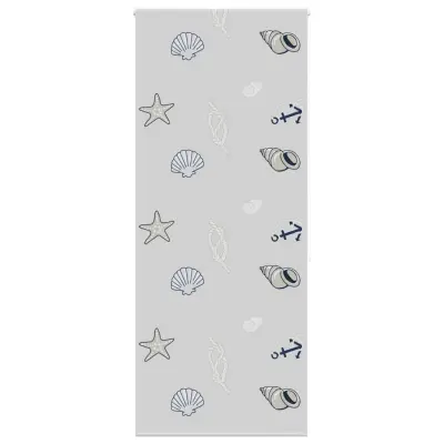 vidaXL Rolo zavesa za prho 100x240 cm širina tkanine 96 cm