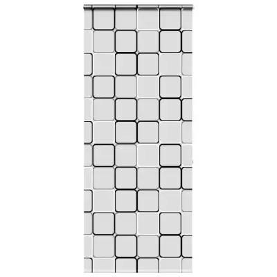 vidaXL Rolo zavesa za prho s kaseto 110x240 cm širina tkanine 106 cm