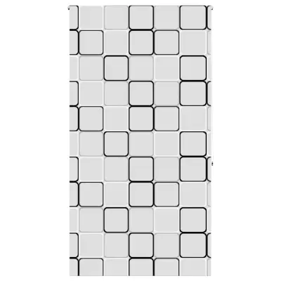 vidaXL Rolo zavesa za prho 130x240 cm širina tkanine 126 cm