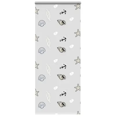 vidaXL Rolo zavesa za prho s kaseto 90x240 cm širina tkanine 86 cm