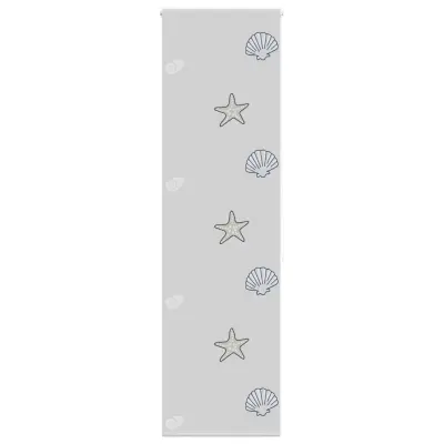 vidaXL Rolo zavesa za prho 60x240 cm širina tkanine 56 cm
