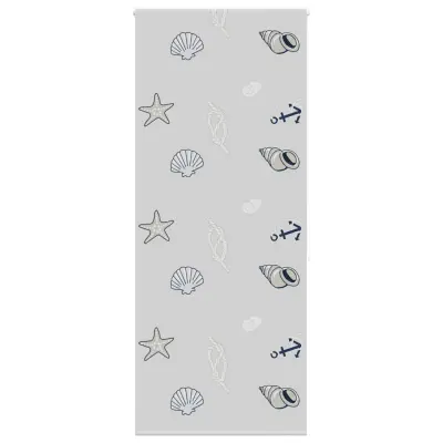 vidaXL Rolo zavesa za prho 90x240 cm širina tkanine 86 cm