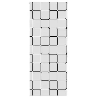 vidaXL Rolo zavesa za prho 100x240 cm širina tkanine 96 cm