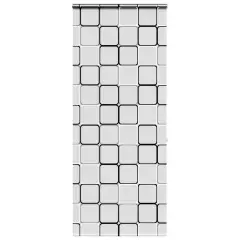 vidaXL Rolo zavesa za prho s kaseto 90x240 cm širina tkanine 86 cm