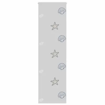 vidaXL Rolo zavesa za prho 70x240 cm širina tkanine 66 cm