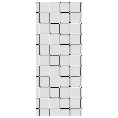vidaXL Rolo zavesa za prho 90x240 cm širina tkanine 86 cm