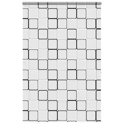 vidaXL Rolo zavesa za prho s kaseto 150x240 cm širina tkanine 146 cm