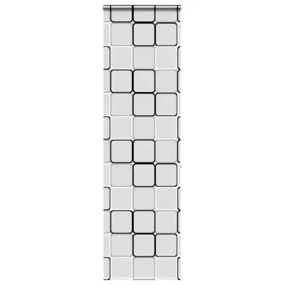 vidaXL Rolo zavesa za prho s kaseto 70x240 cm širina tkanine 66 cm