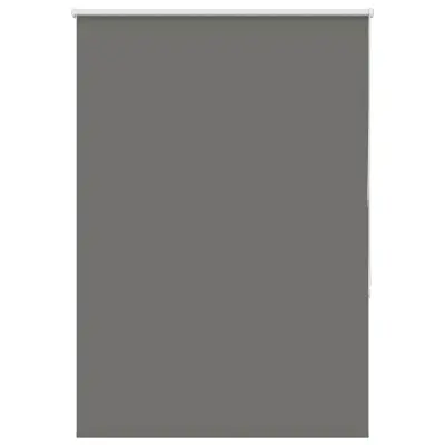 vidaXL Rolo zatemnjena siv 115x130cm tkanina širina 110,7cm poliester