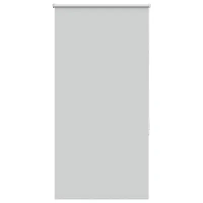 vidaXL Rolo zatemnjena svetlo siva 85x130 cm tkanina širina 80,7 cm