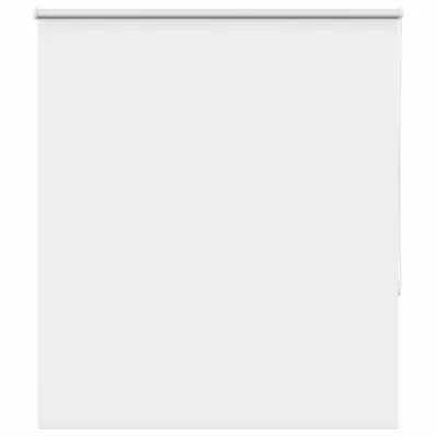 vidaXL Rolo zatemnjena bela 125x150cm tkanina širina 121,6cm poliester