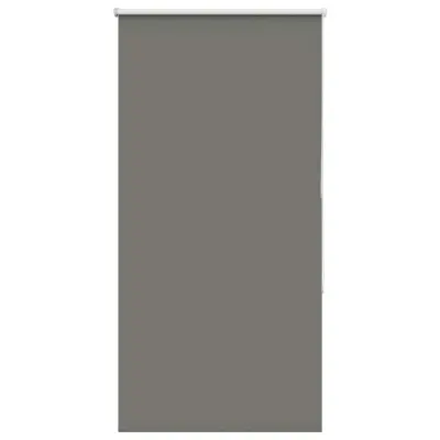 vidaXL Rolo zatemnjena siv 70x130 cm tkanina širina 65,7 cm poliester