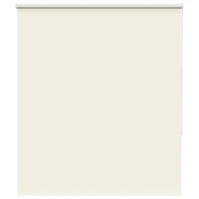 vidaXL Rolo zatemnjena umazano bele 135x150 cm Širina tkanine 131,6 cm
