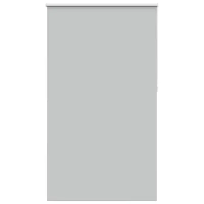 vidaXL Rolo zatemnjena svetlo siva 125x230 cm tkanina širina 121,6cm