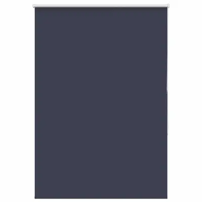 vidaXL Rolo zatemnjena temno modra 115x150cm tkanina širina 110,7cm