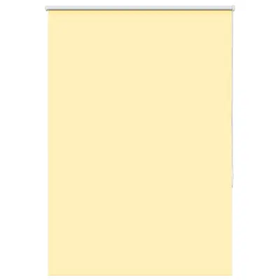vidaXL Rolo zatemnjena rumena 90x150cm tkanina širina 85,7cm poliester
