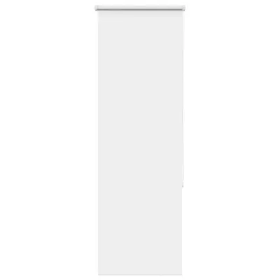vidaXL Rolo zatemnjena bela 50x150cm Širina tkanine 45,7cm poliester