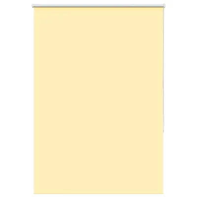 vidaXL Rolo zatemnjena rumena 115x150 cm tkanina širina 110,7 cm