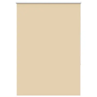 vidaXL Rolo zatemnjena bež 110x130cm tkanina širina 105,7cm poliester