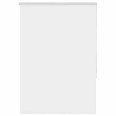 vidaXL Rolo zatemnjena bela 105x130cm tkanina širina 100,7cm poliester