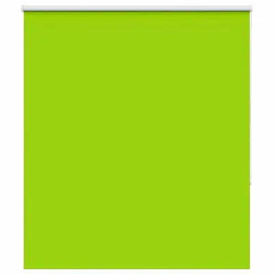 vidaXL Rolo zatemnjena listi zeleni 125x150cm tkanina širina 121,6cm
