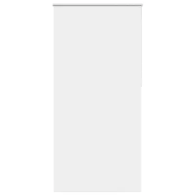 vidaXL Rolo zatemnjena bela 90x210cm tkanina širina 85,7cm poliester