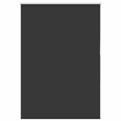 vidaXL Rolo zatemnjena črna 115x175cm tkanina širina 110,7cm poliester
