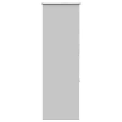 vidaXL Rolo zatemnjena svetlo siva 55x175 cm tkanina širina 50,7 cm