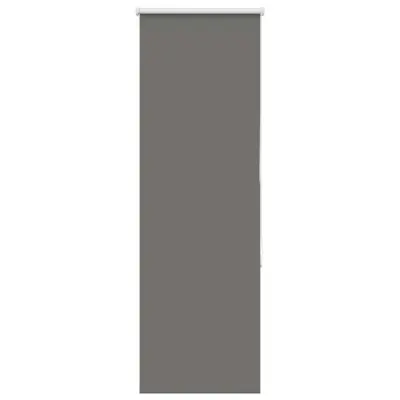 vidaXL Rolo zatemnjena siv 40x175 cm tkanina širina 35,7 cm poliester