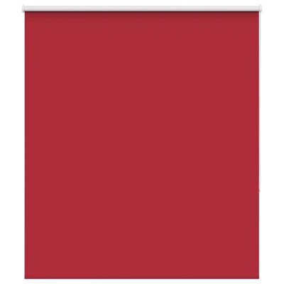 vidaXL Rolo zatemnjena rdeča 125x150 cm tkanina širina 121,6 cm