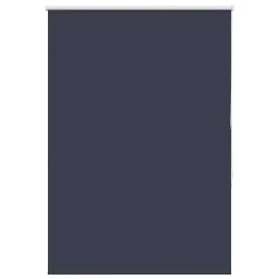 vidaXL Rolo zatemnjena temno modra 110x150cm tkanina širina 105,7cm